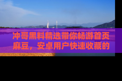 冲哥黑料精选带你畅游首页麻豆，安卓用户快速收藏的秘密武器！