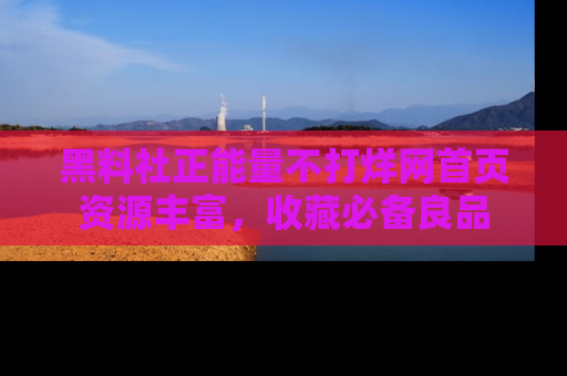 黑料社正能量不打烊网首页资源丰富，收藏必备良品