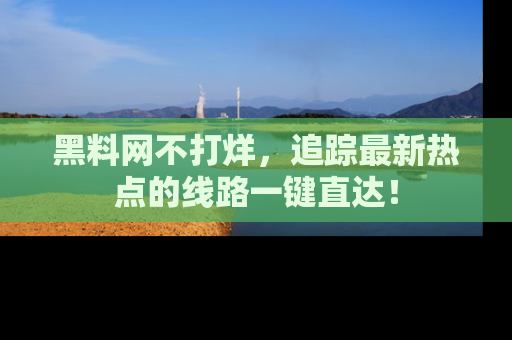 黑料网不打烊，追踪最新热点的线路一键直达！